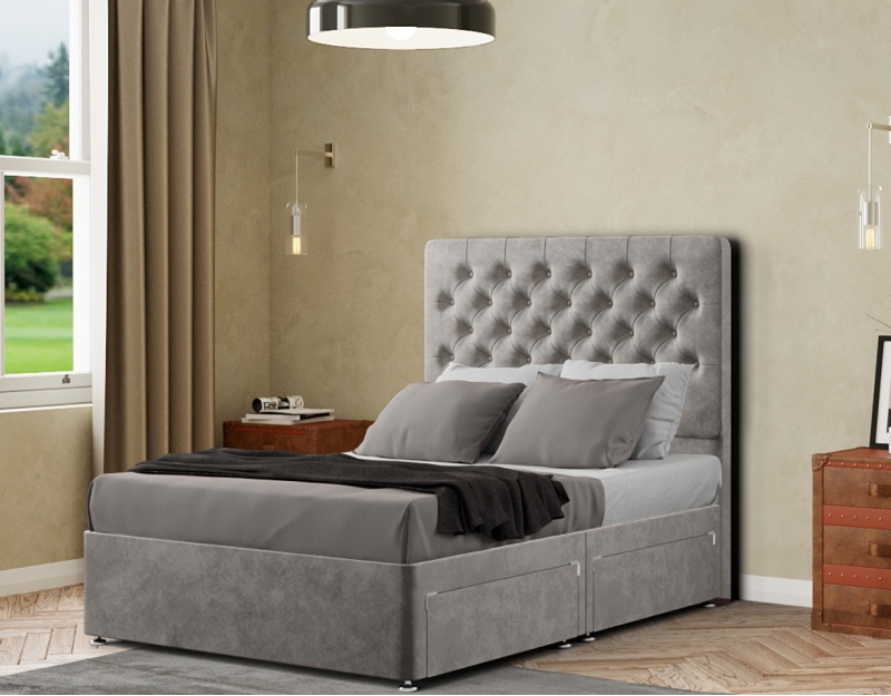 Windsor Bed | Upholstered Classical Divan | Sloomy