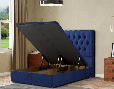 Belgrave Ottoman Bed | Luxury Upholstery with Storage | Sloomy