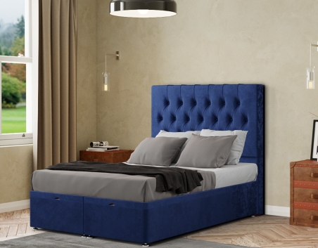 Belgrave Ottoman Bed | Luxury Upholstery with Storage | Sloomy