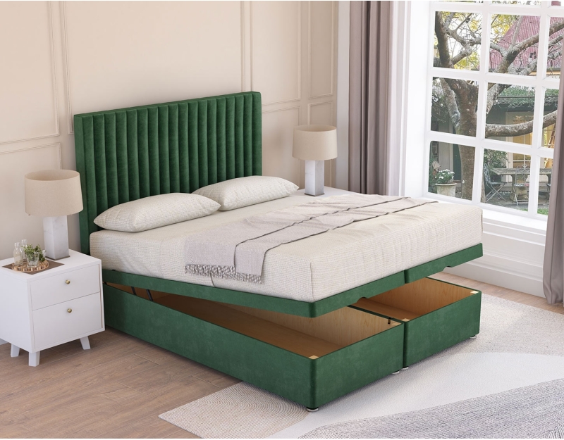 Manhattan Ottoman Bed: Elegant Storage Space | Sloomy
