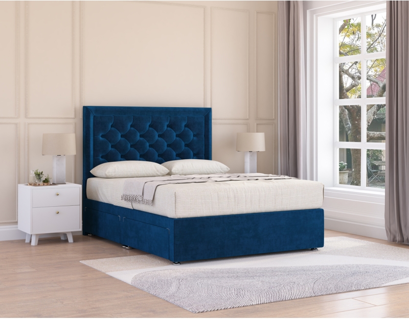 Montana Divan Bed Set | Upholstered Classic Style | Sloomy