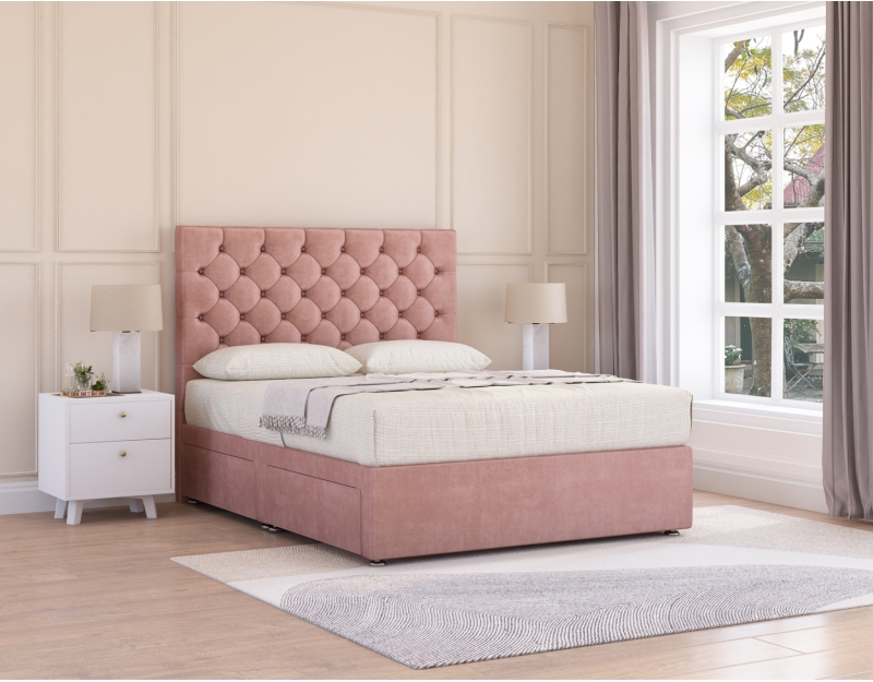 Mayfair Divan Bed Set | Upholstered Classic Style | Sloomy