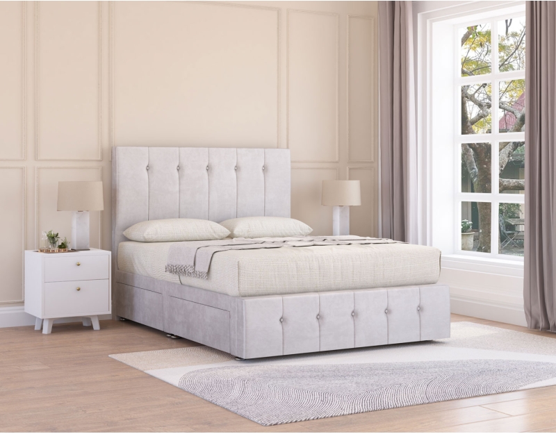 Cambridge Bed | Modern Panelling, Classic Upholstering | Sloomy