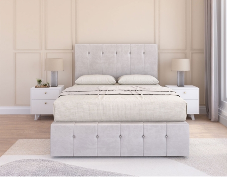 Cambridge Bed | Modern Panelling, Classic Upholstering | Sloomy