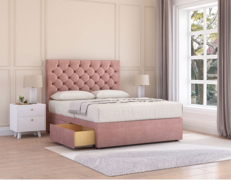Mayfair Divan Bed Set | Upholstered Classic Style | Sloomy