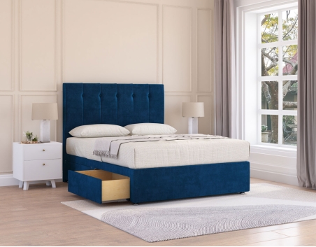 Highbury Divan Bed Set | Upholstered Classic Style | Sloomy