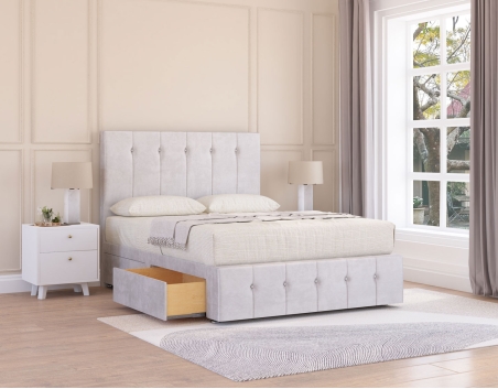 Cambridge Divan Bed Set | Divan Bed Set with Footboard | Sloomy