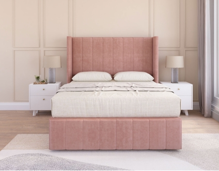 Melbourne Divan Bed Set | Wingback Style Headboard | Sloomy