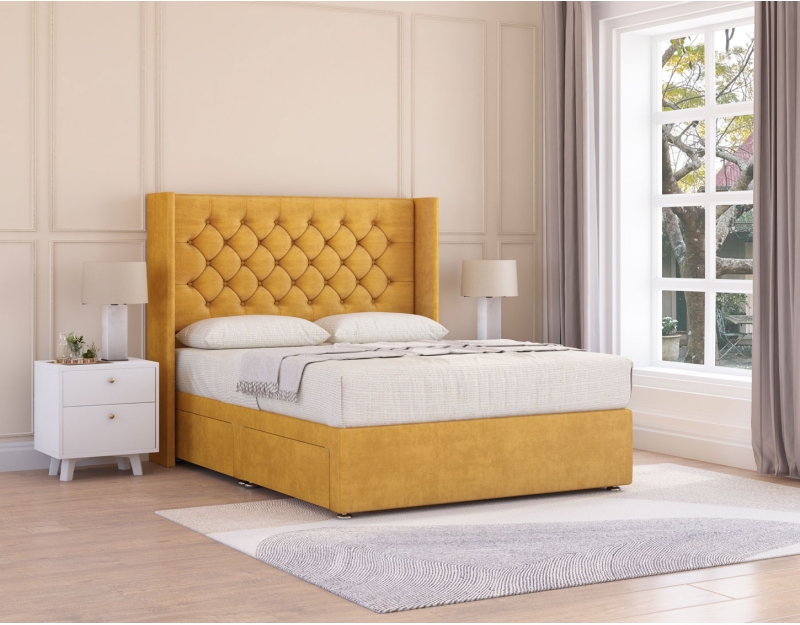 Dior Divan Bed Set | Wingback Divan Bed | Sloomy