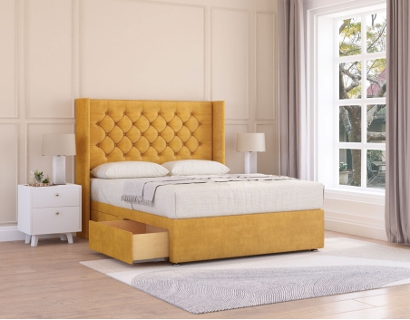 Dior Divan Bed Set | Wingback Divan Bed | Sloomy
