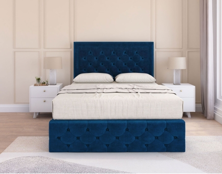 Vienna Divan Bed Set | Upholstered Classic Style | Sloomy