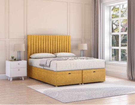 Manhattan Ottoman Bed: Elegant Storage Space | Sloomy