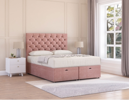 Mayfair Chesterfield Ottoman Bed | Classic Upholstered | Sloomy