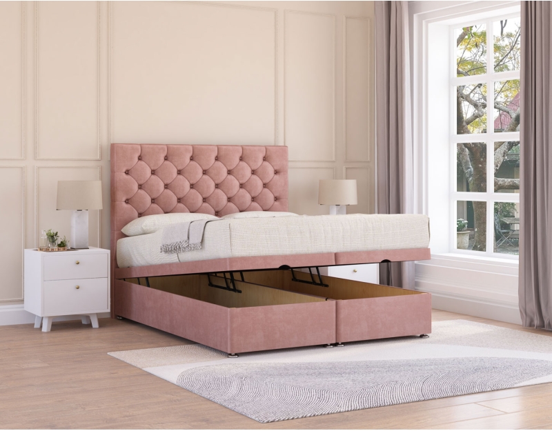 Mayfair Chesterfield Ottoman Bed | Classic Upholstered | Sloomy