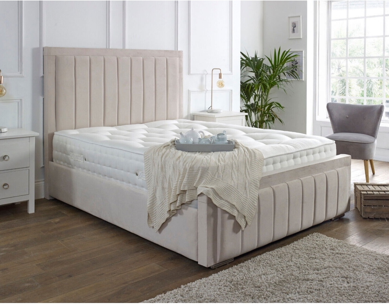 Arizona Bed Frame | Bold, Panelled Modern Style | Sloomy