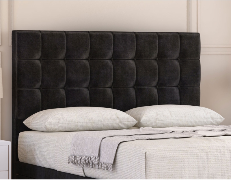 Alabama Headboard | Modern Panelled Cushioning | Sloomy