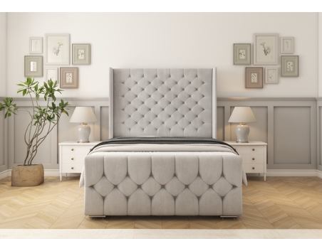 Luthor Bed Frame – Stylish Bed with Storage Options