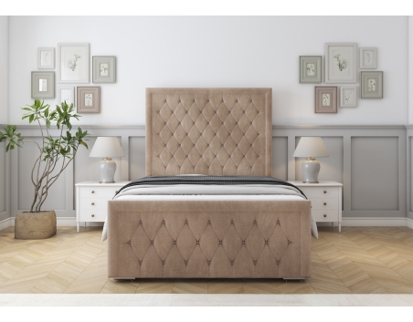 Monroe Bed Frame – Stylish Bed with Storage Options