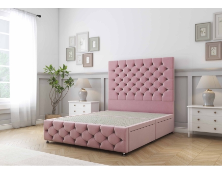 Watson Divan Bed | Upholstered Classical Divan | Sloomy