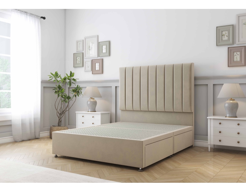 Kansas Divan Bed | Luxury Upholstered Base with Storage