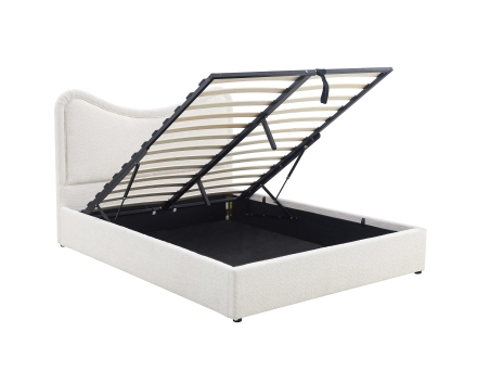 Aurelia Ottoman Bed – Beautiful Boucle Bliss