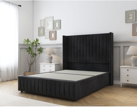 Marlborough Divan Bed Set | 6+ Sizes | Storage | 20+ Colors | Sloomy