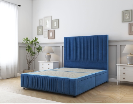 Kingsley Divan Bed Set | 6+ Sizes | Storage | 20+ Colors | Sloomy