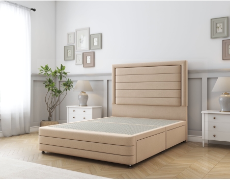Ashford Divan Bed Set | 6+ Sizes | Storage | 20+ Colors | Sloomy