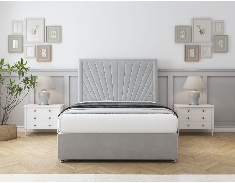 Somerset Divan Bed Set | 6+ Sizes | Storage | 20+ Colors | Sloomy