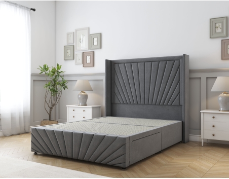 Rutherford Divan Bed | Clean, Modern & Contemporary Style | Sloomy