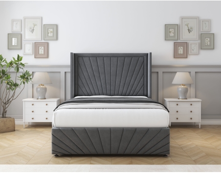 Rutherford Divan Bed | Clean, Modern & Contemporary Style | Sloomy