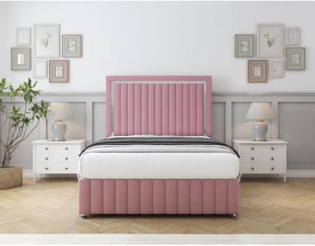 Boston Chrome Bed | Modern Design with Urban Style | Sloomy