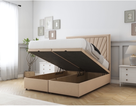 Somerset Ottoman Bed | Simplistic Elegance | Sloomy