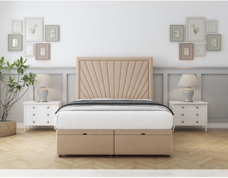 Somerset Ottoman Bed | Simplistic Elegance | Sloomy