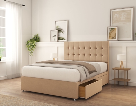 Alabama Divan Bed | 6+ Sizes | Storage | 20+ Colors | Sloomy