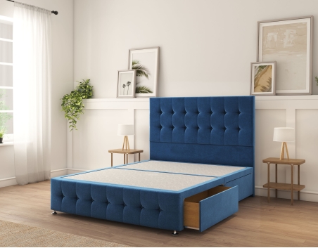 Berlin Divan Bed | 6+ Sizes | Storage | 20+ Colors | Sloomy