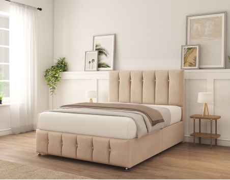 Cambridge Divan Bed Set | 6+ Sizes | Storage | 20+ Colors | Sloomy