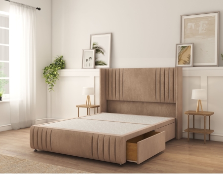 Camden Divan Bed | 6+ Sizes | Storage | 20+ Colors | Sloomy