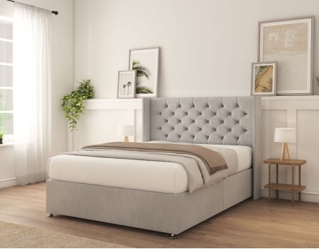 Dior Divan Bed | 6+ Sizes | Storage | 20+ Colors | Sloomy