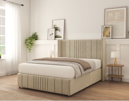 Hargrave Divan Bed Set | 6+ Sizes | Storage | 20+ Colors | Sloomy