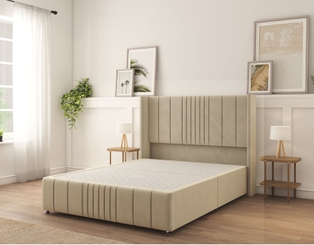 Hargrave Divan Bed Set | 6+ Sizes | Storage | 20+ Colors | Sloomy