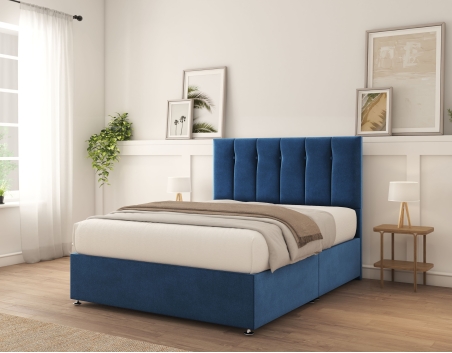 Highbury Divan Bed | 6+ Sizes | Storage | 20+ Colors | Sloomy