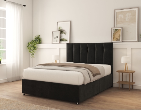 Highbury Divan Bed Set | 6+ Sizes | Storage | 20+ Colors | Sloomy