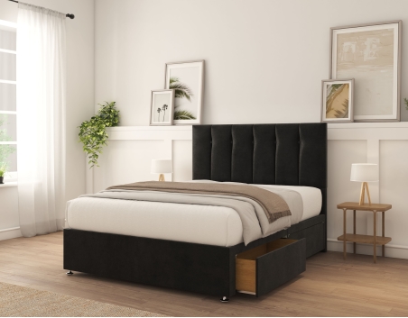 Highbury Divan Bed Set | 6+ Sizes | Storage | 20+ Colors | Sloomy