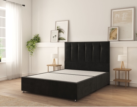 Highbury Divan Bed Set | 6+ Sizes | Storage | 20+ Colors | Sloomy