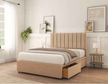 Kansas Divan Bed Set | 6+ Sizes | Storage | 20+ Colors | Sloomy