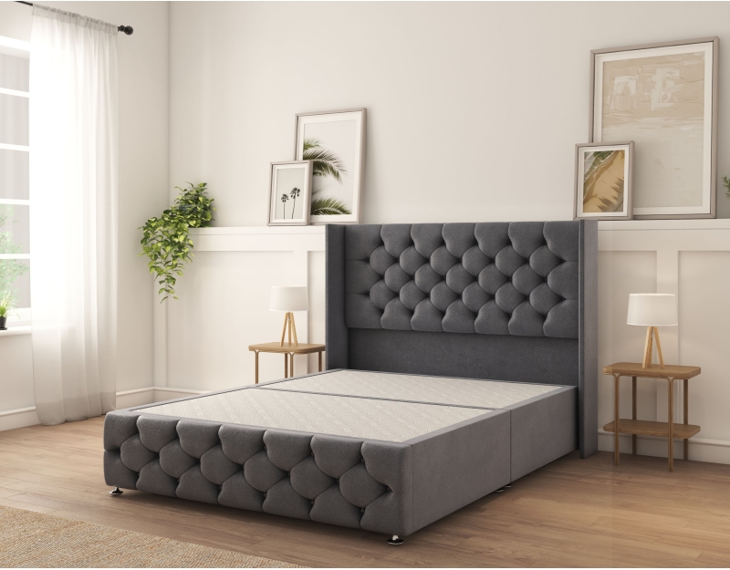 Luthor Divan Bed | 6+ Sizes | Storage | 20+ Colors | Sloomy