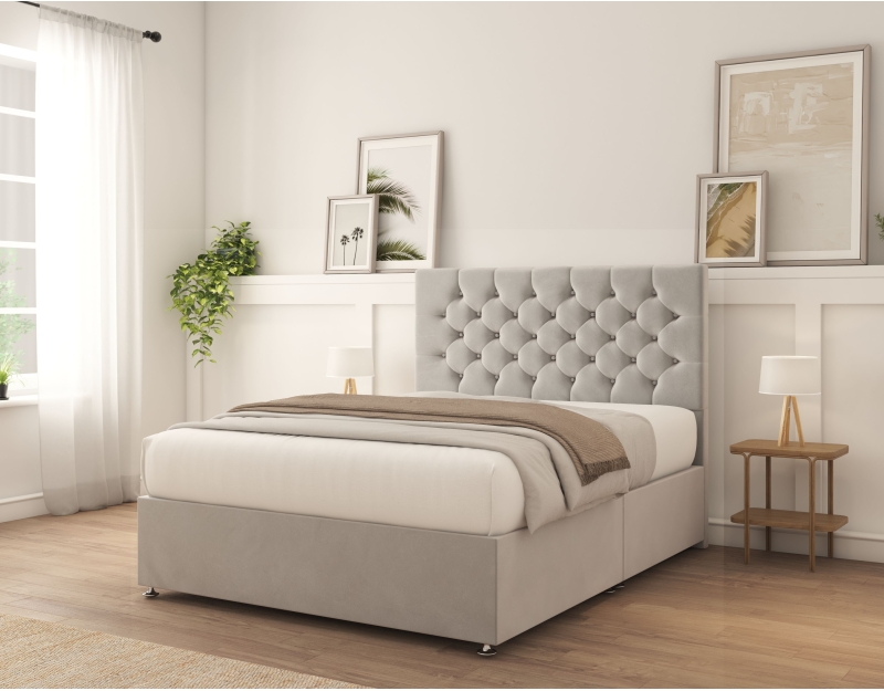 Mayfair Divan Bed Set | 6+ Sizes | Storage | 20+ Colors | Sloomy