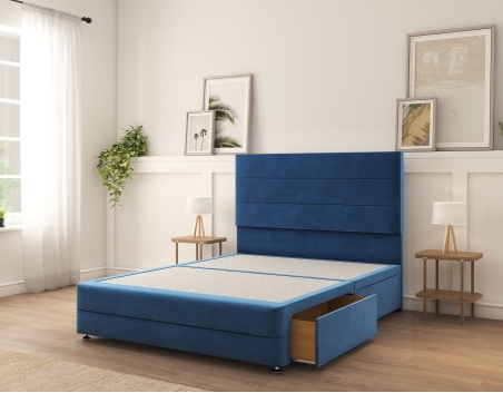 Monaco Divan Bed | 6+ Sizes | Storage | 20+ Colors | Sloomy