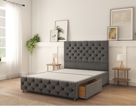Watson Divan Bed | 6+ Sizes | Storage | 20+ Colors | Sloomy